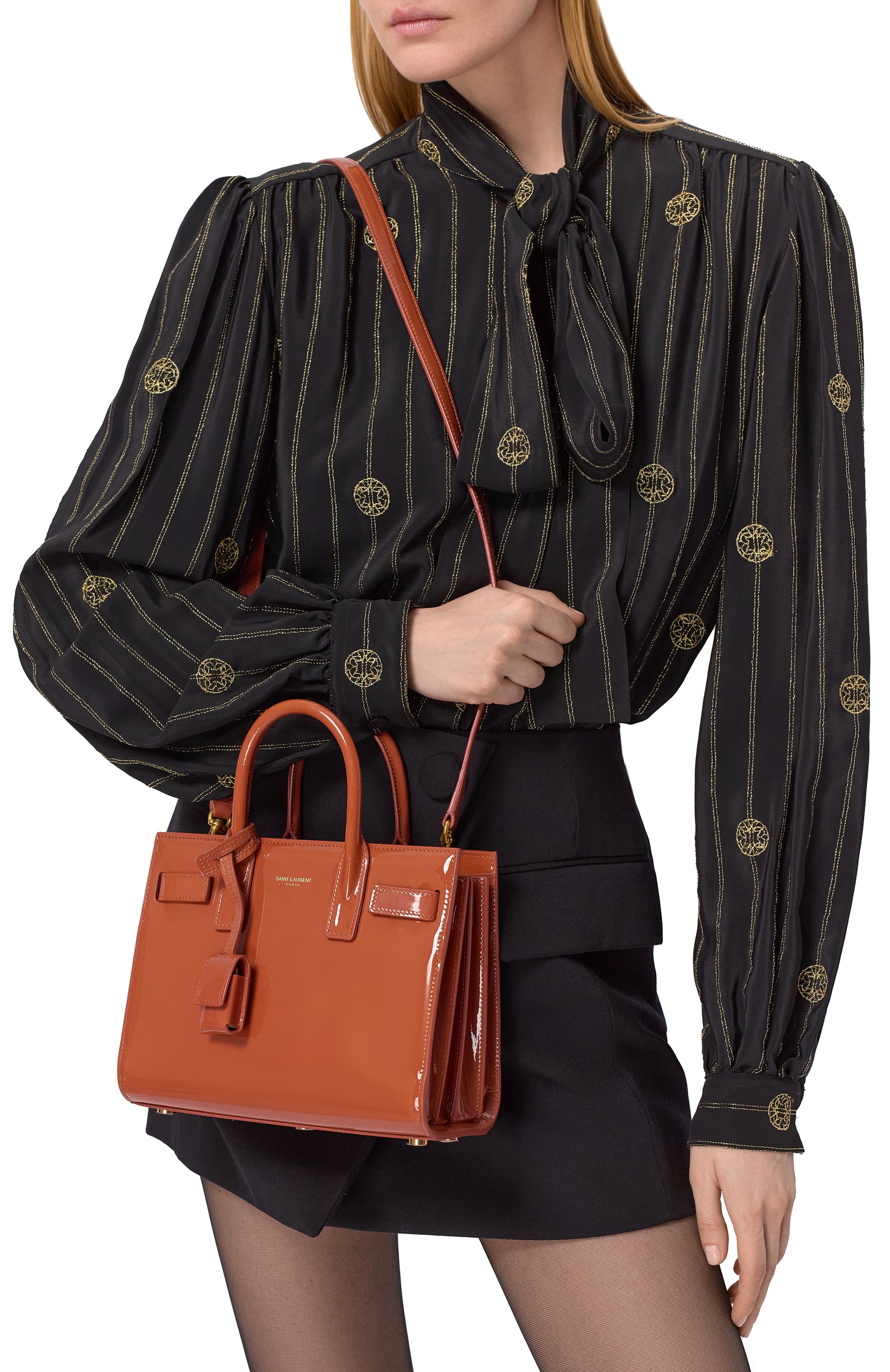 Сумка  sac de jour nano SAINT LAURENT, арт. 398711/AAD16, фото 2