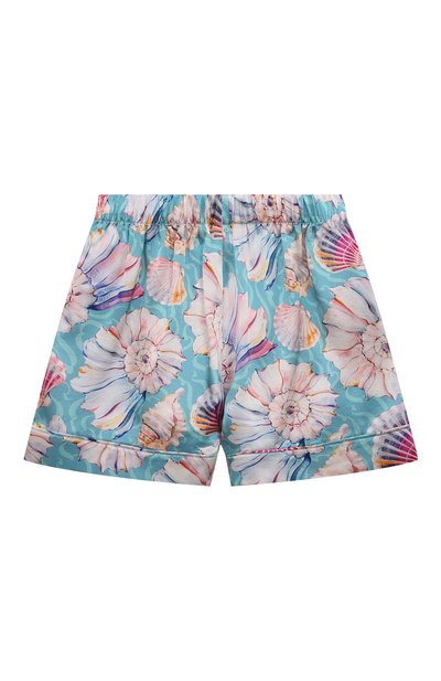 Шелковая пижама NORVEG разноцветного цвета по цене 19500 руб., арт. 24HSSSJSG-100, фото 5 Шелковая пижама NORVEG, арт. 24HSSSJSG-100, фото 5