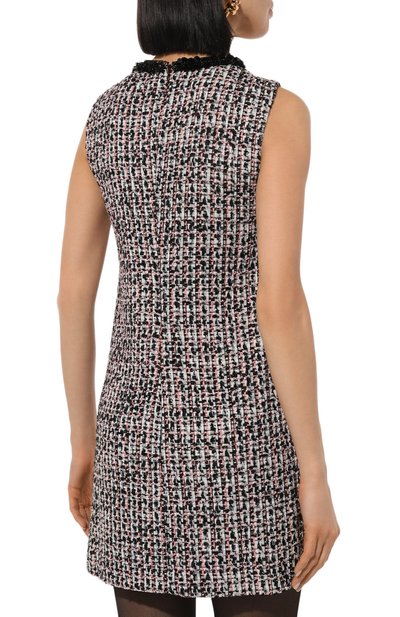 Твидовое платье SELF-PORTRAIT, арт. PF24-173S-B, фото 4