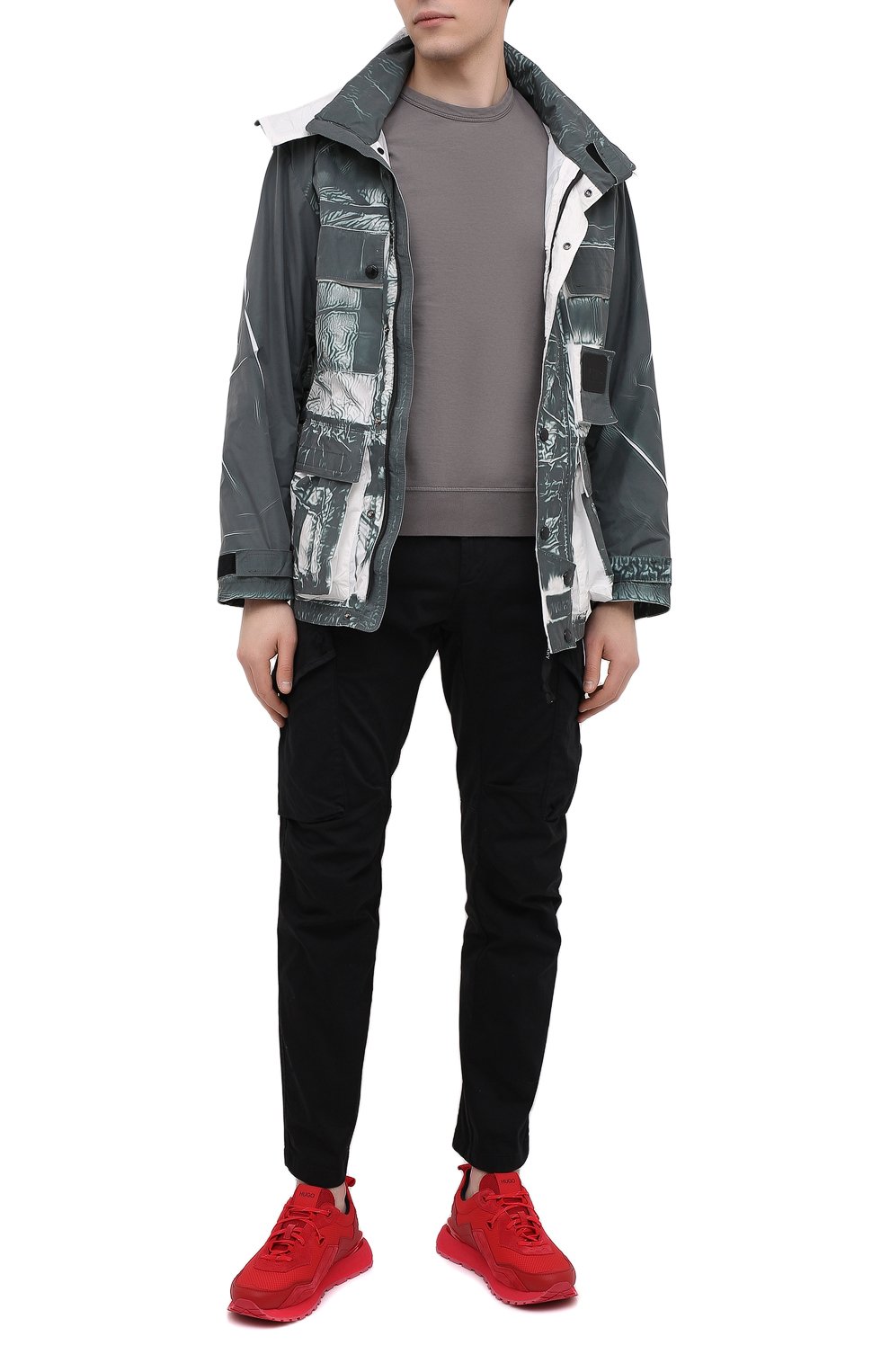 Комбинированные кроссовки HUGO, арт. 50445689, фото 2