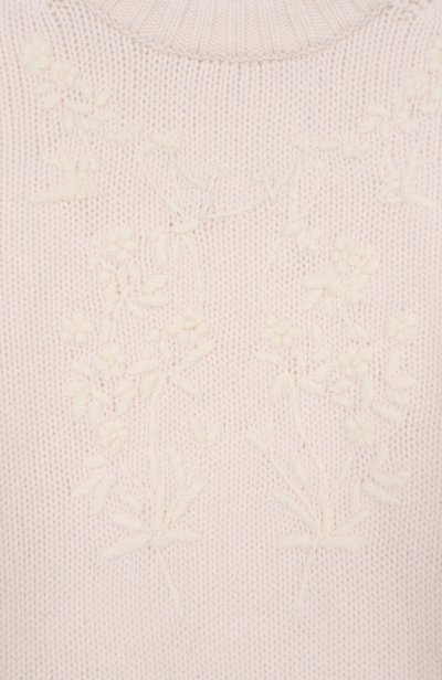 Свитер из шерсти и кашемира GIVENCHY кремового цвета по цене 74100 руб., арт. H31324, фото 3 Свитер из шерсти и кашемира GIVENCHY, арт. H31324, фото 3