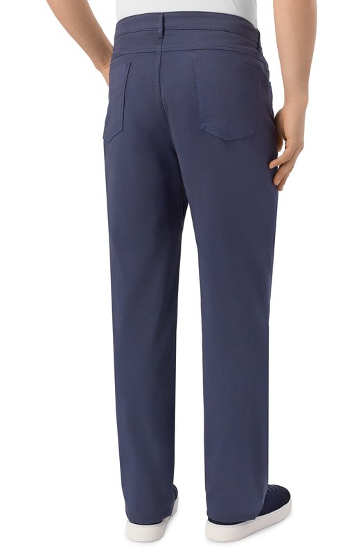 Хлопковые брюки MVST M26.CSM.T401/TFANT Синий  M26.CSM.T401/TFANT Фото 4