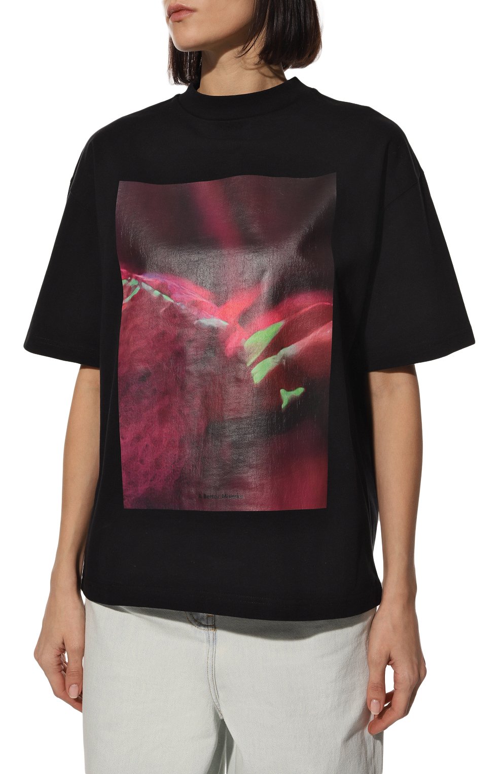 Хлопковая футболка A BETTER MISTAKE, арт. 05D12TS133W JS030PD, фото 3