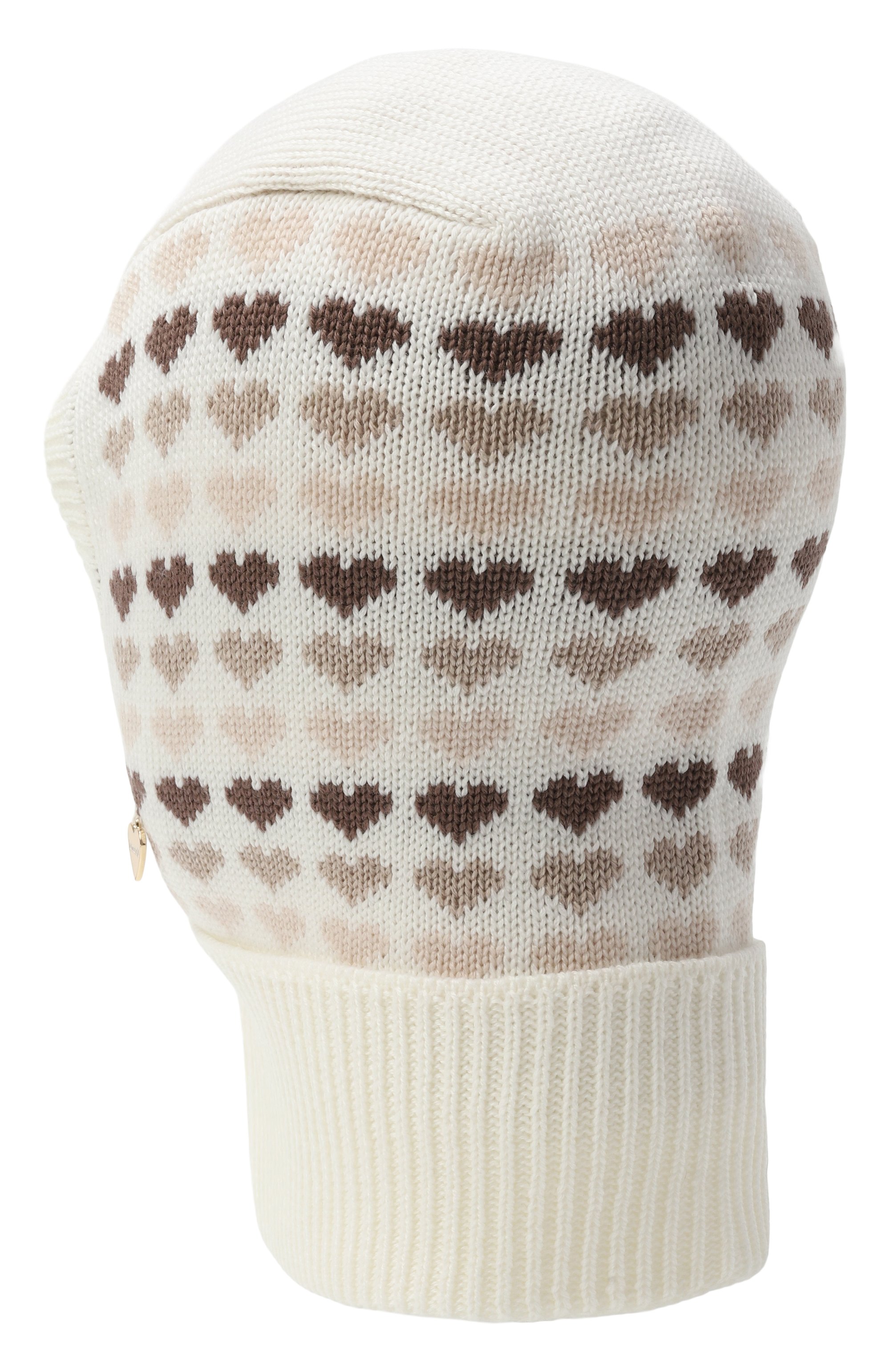 Шерстяная шапка-балаклава IL TRENINO белого цвета по цене 7805 руб., арт. FJ-4812, фото 2 Шерстяная шапка-балаклава IL TRENINO, арт. FJ-4812, фото 2