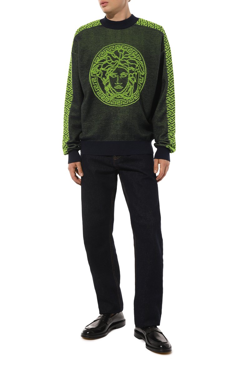 Хлопковый свитер VERSACE, арт. 1003120/1A02223, фото 1