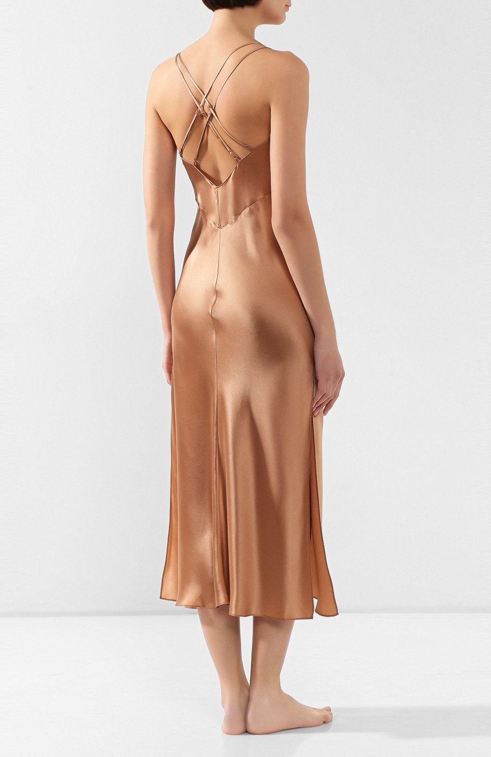 Шелковая сорочка LUNA DI SETA, арт. VLST60540_9120, фото 4