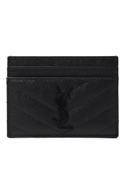 Женский кожаный футляр для кредитных карт SAINT LAURENT, арт. 423291/B0W08