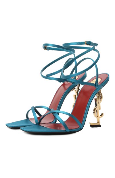 Текстильные босоножки opyum 110 SAINT LAURENT, арт. 817972/9QNBS, фото 1