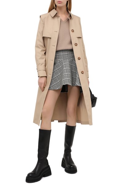 Хлопковый тренч BURBERRY, арт. 8032593, фото 2