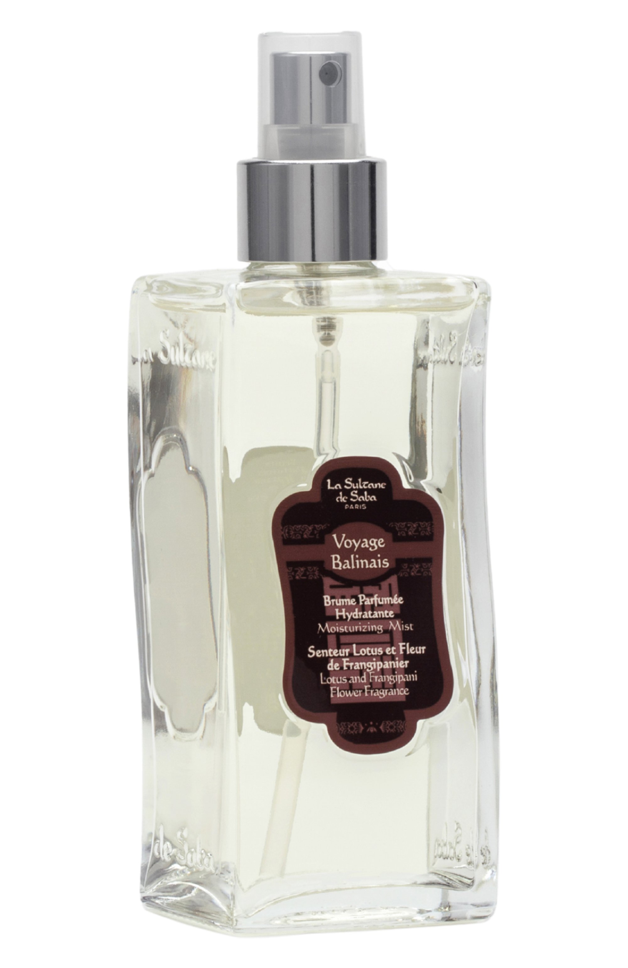 Парфюмированный увлажняющий спрей для тела "лотос и франжипани" (200ml) LA SULTANE DE SABA, арт. 3700448601551, фото 2