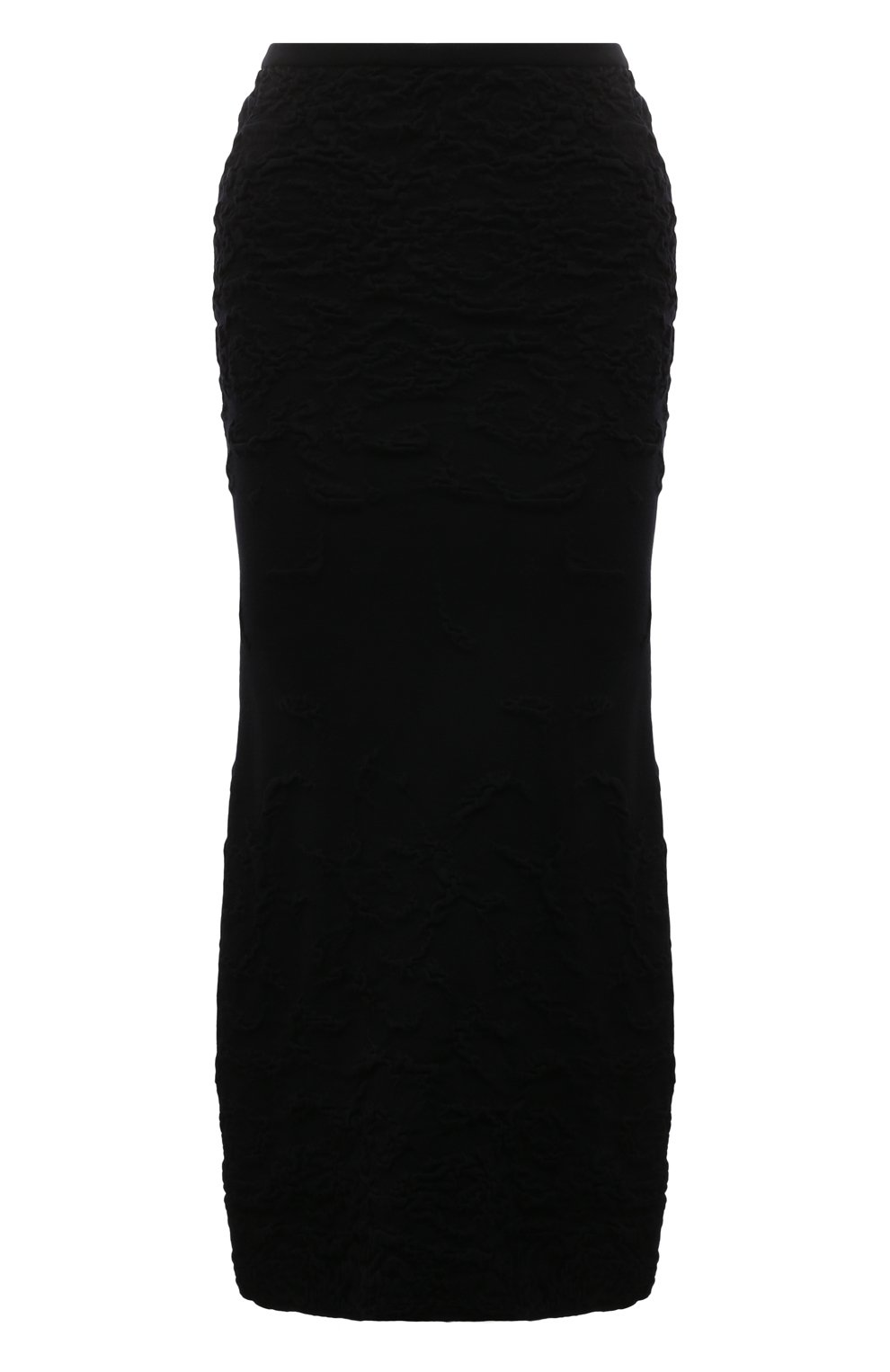 Юбка из шерсти и вискозы AND THE BRAND черного цвета по цене 59220 руб., арт. W24-SK020-1602-900, фото 1 Юбка из шерсти и вискозы AND THE BRAND, арт. W24-SK020-1602-900, фото 1