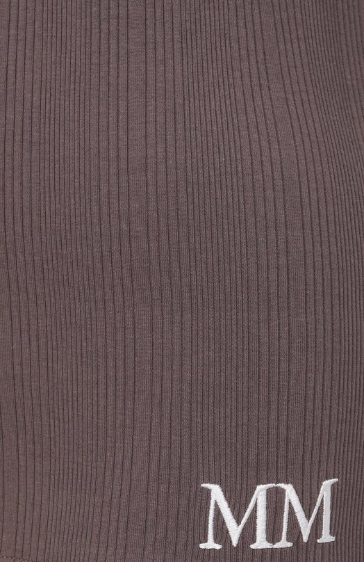Хлопковый пуловер Max Mara Leisure PARC0 Коричневый  PARC0 Фото 6