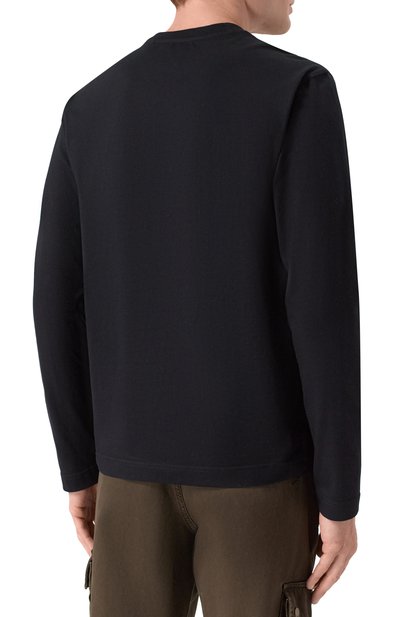 Хлопковый лонгслив BURBERRY, арт. 8121954, фото 4