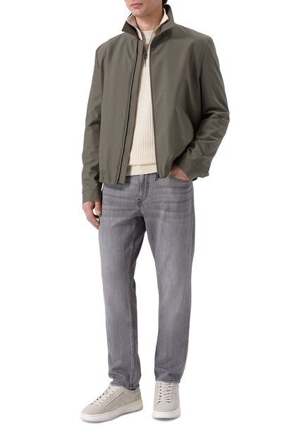 Хлопковый джемпер BOSS, арт. 50555118, фото 2