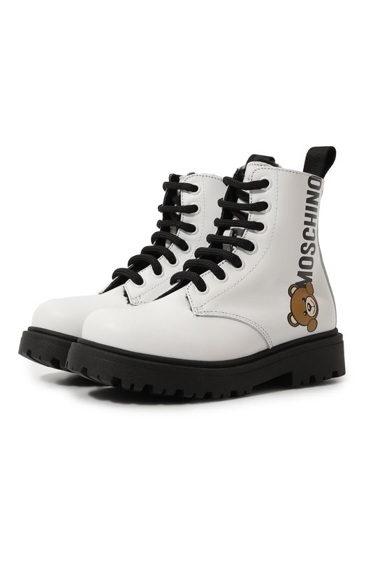 Кожаные ботинки Moschino 24200₽