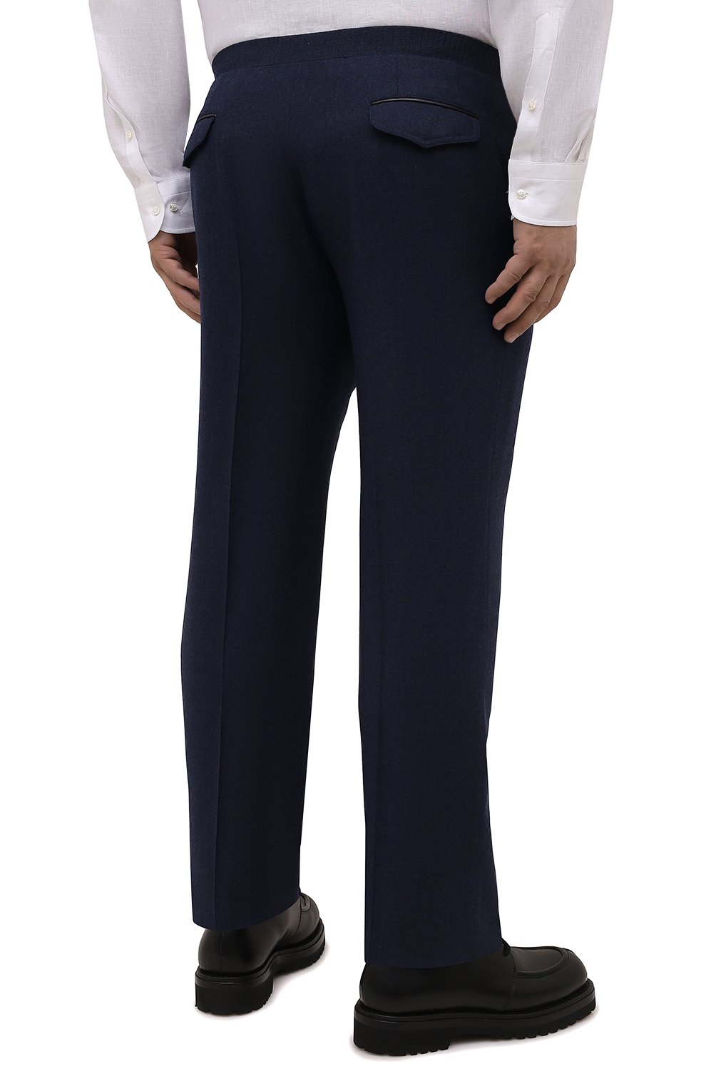 Шерстяные брюки ZILLI, арт. M0W-40-38P-F1066/0001, фото 4