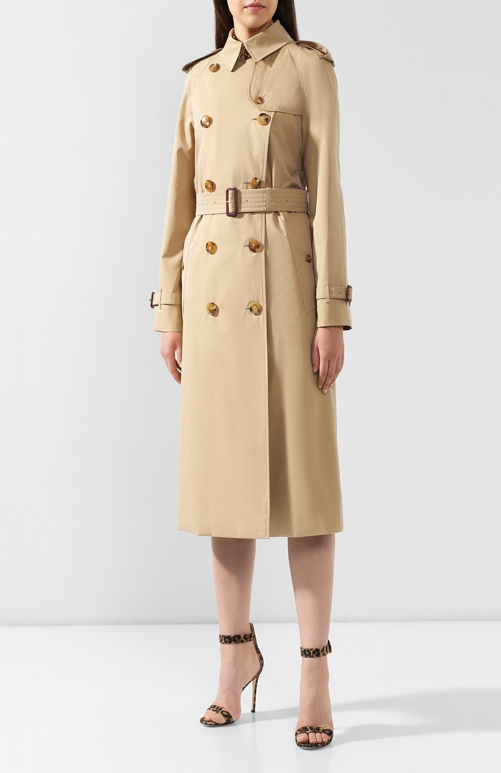 Хлопковый тренч waterloo BURBERRY, арт. 8019525, фото 3