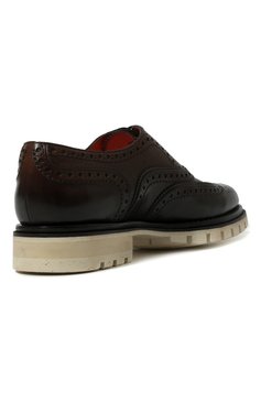 Кожаные оксфорды SANTONI, арт. MCCG17934UW1BVRTT50, фото 1