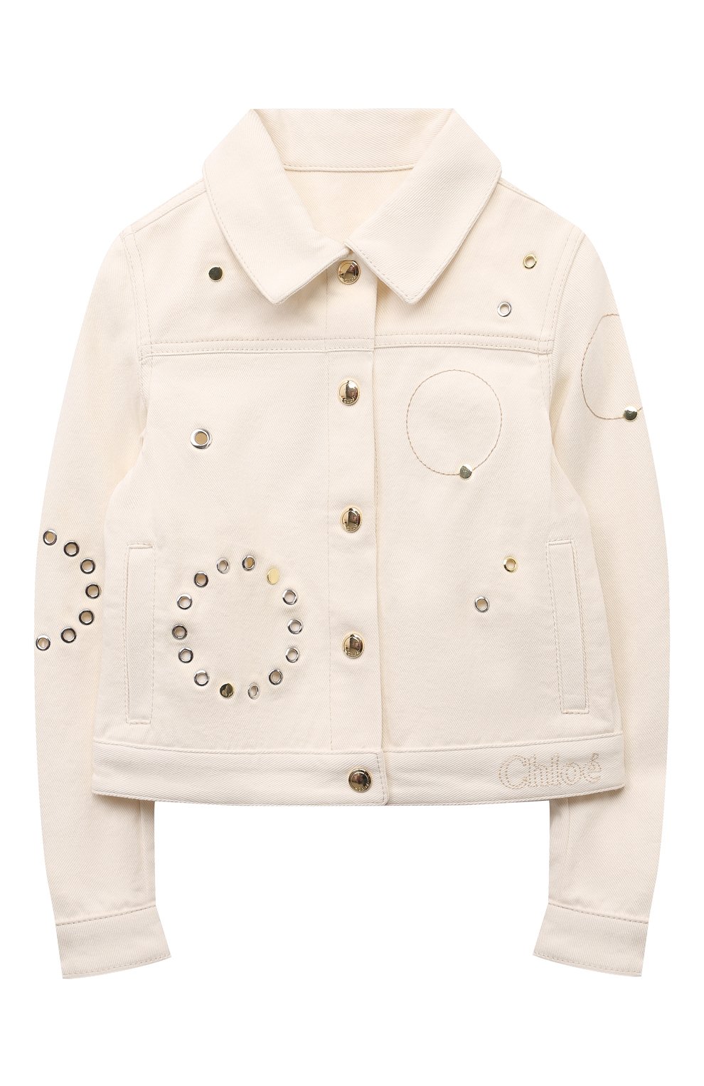 Джинсовая куртка CHLOÉ, арт. C20116/6A-12A, фото 1