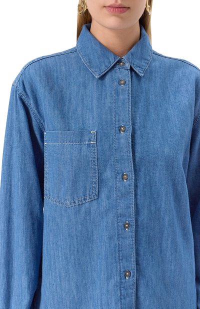 Джинсовая рубашка 7 FOR ALL MANKIND, арт. 7U033E31IYY, фото 5