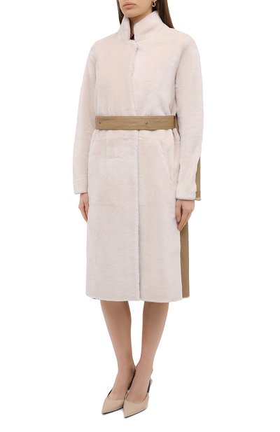 Дубленка ANNE VEST разноцветного цвета по цене 321000 руб., арт. AW20/01/211/15/NUIT, фото 3 Дубленка ANNE VEST, арт. AW20/01/211/15/NUIT, фото 3