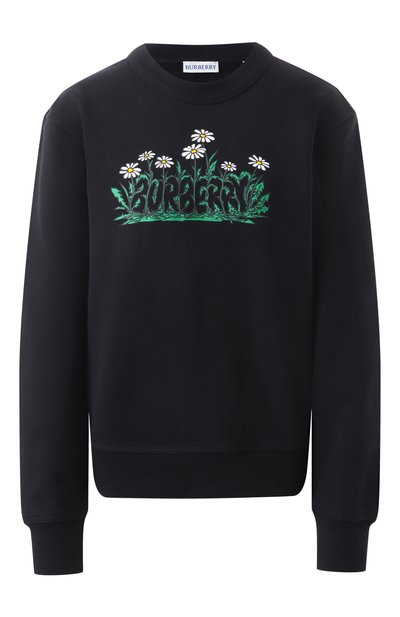 Женский хлопковый свитшот BURBERRY, арт. 8104900