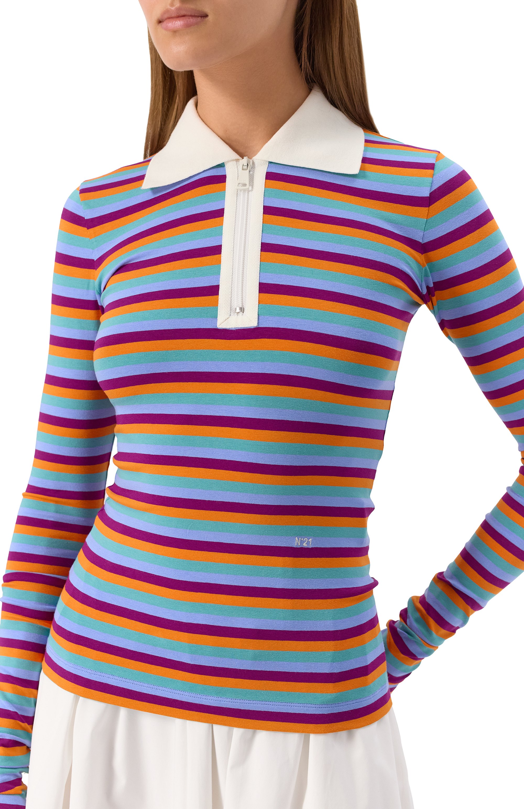 Поло из вискозы N21, арт. F011/4834, фото 5