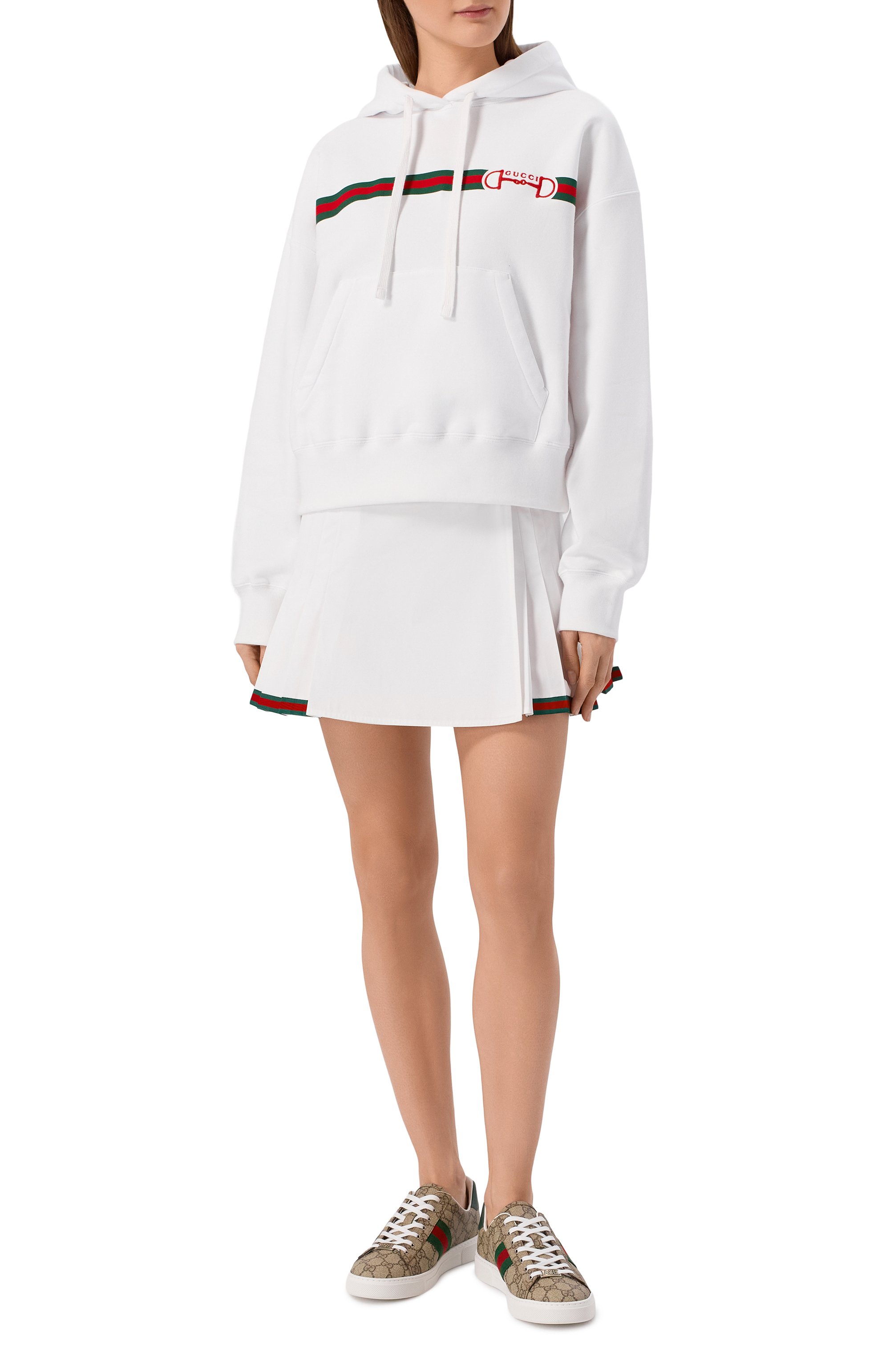 Хлопковое худи GUCCI, арт. 837930/XJHM0, фото 2