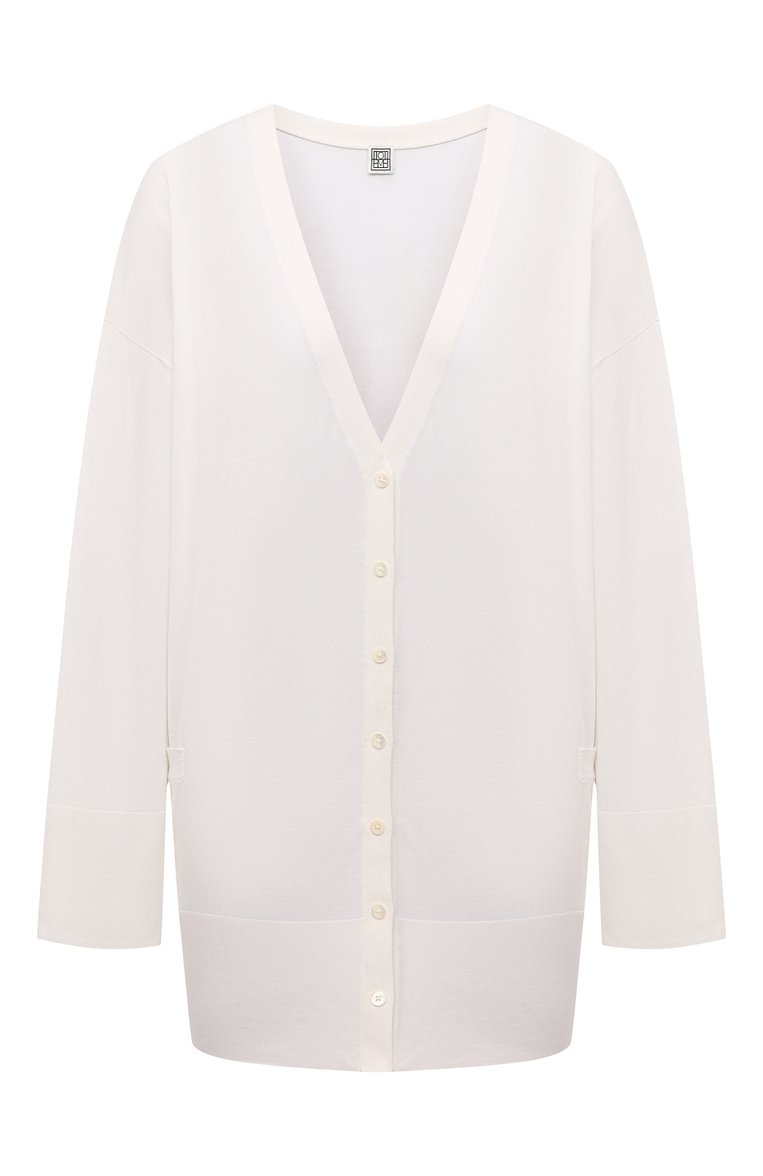 Хлопковый кардиган TOTEME, арт. 213-560-750, фото 1