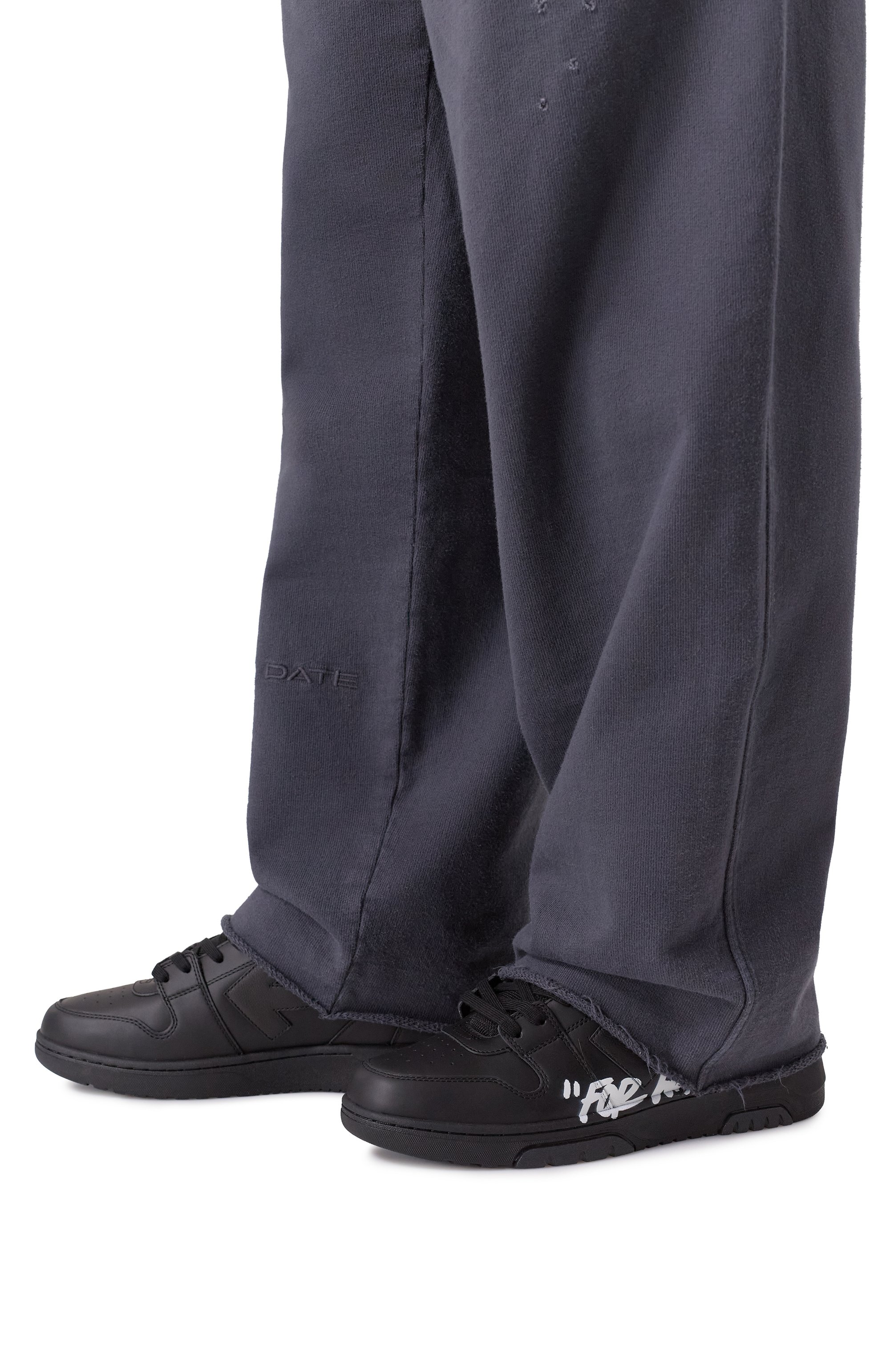 Кожаные кеды out of office OFF-WHITE, арт. 0MIA189C99LEA01A, фото 3