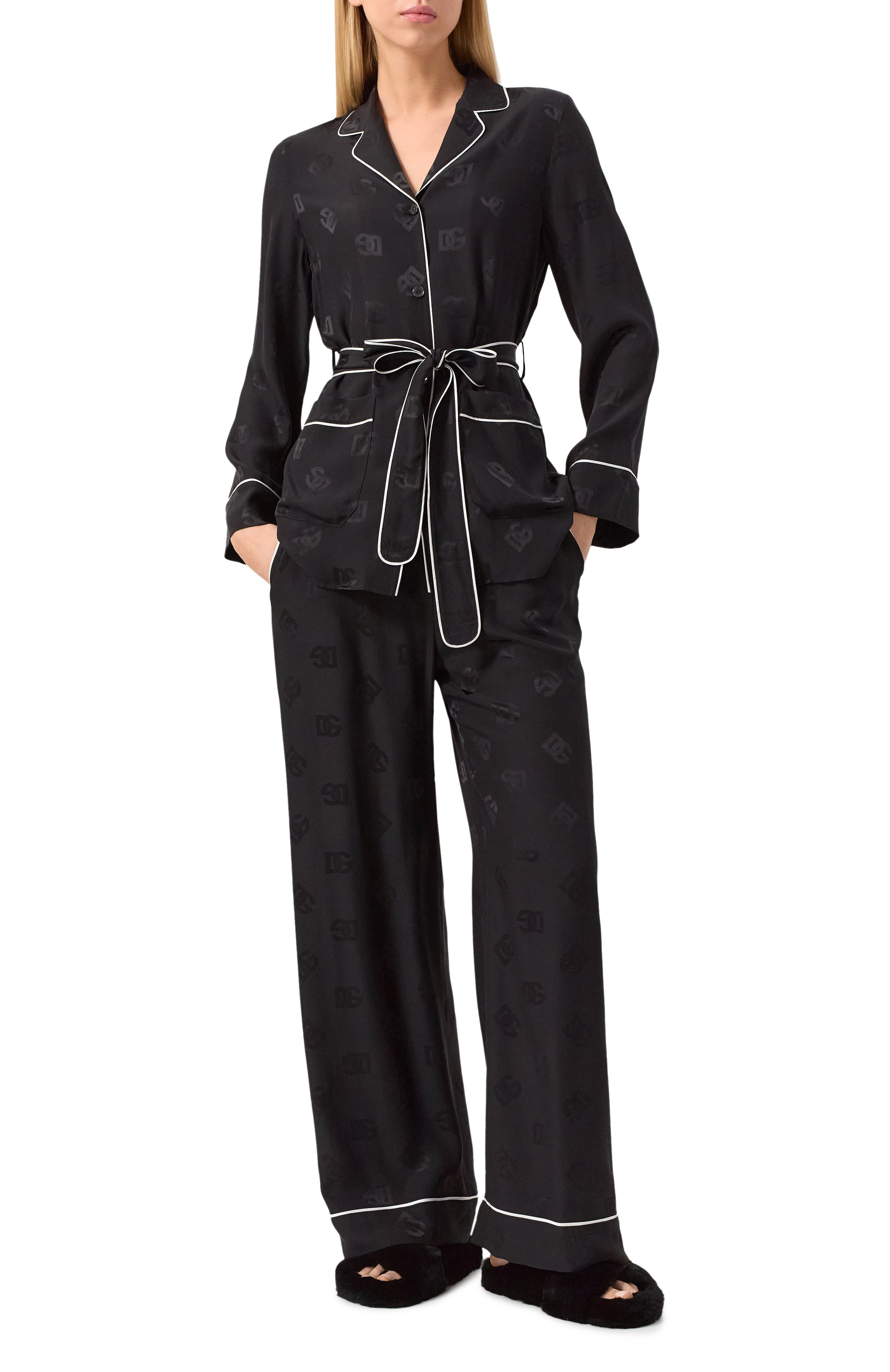 Шелковая блузка DOLCE & GABBANA, арт. F5I89T/FJ1J0, фото 2