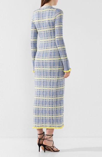 Кардиган M MISSONI голубого цвета по цене 78800 руб., арт. 2DM00095/2K005L, фото 4 Кардиган M MISSONI, арт. 2DM00095/2K005L, фото 4