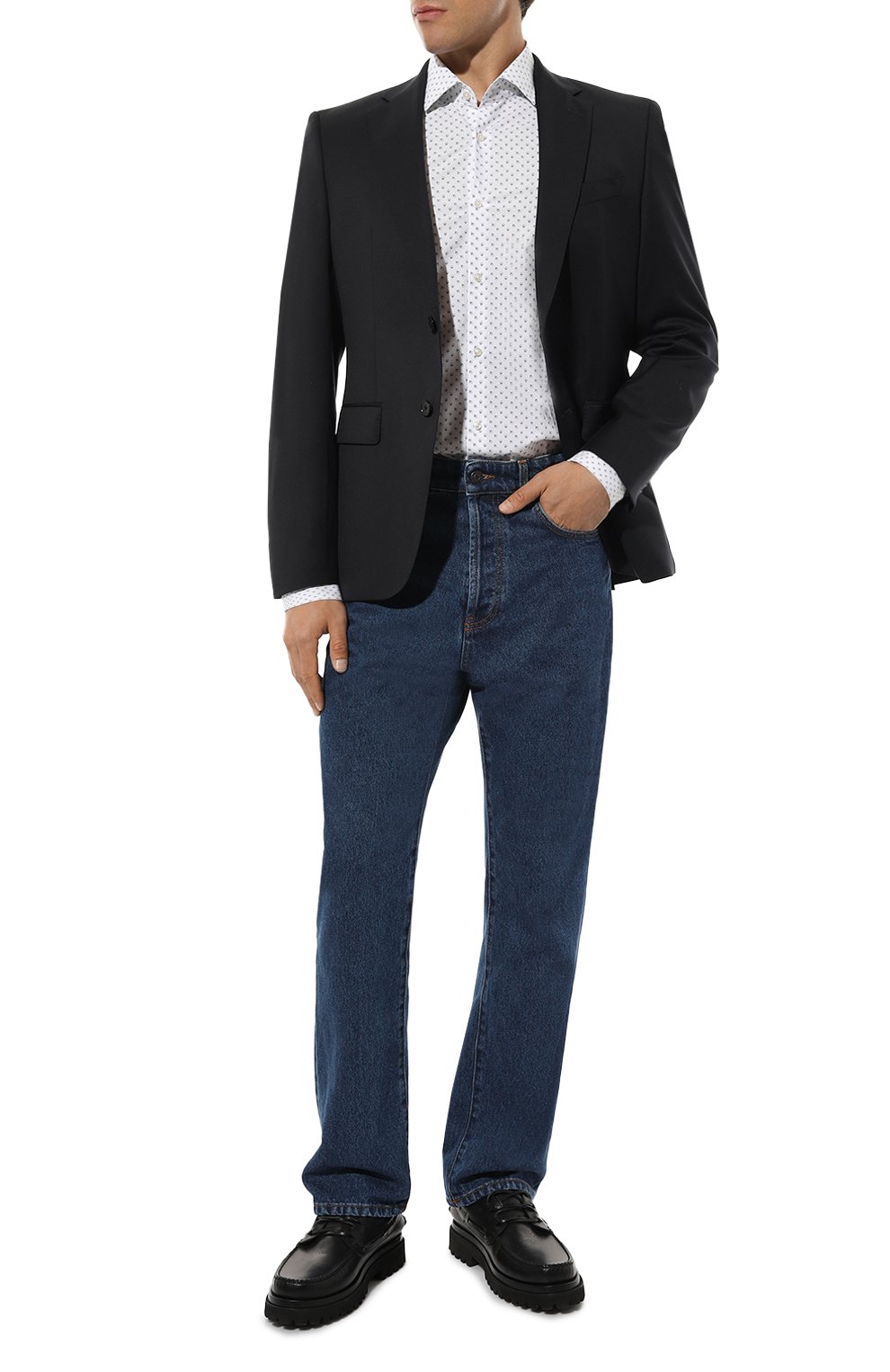 Хлопковая рубашка HUGO, арт. 50495103, фото 2