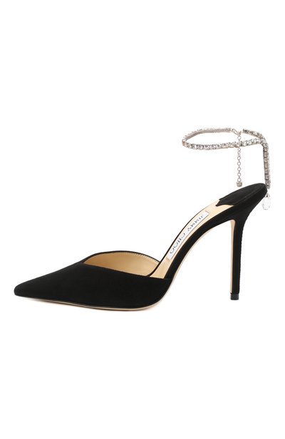 Замшевые туфли saeda 100 JIMMY CHOO, арт. SAEDA 100/EWA, фото 3