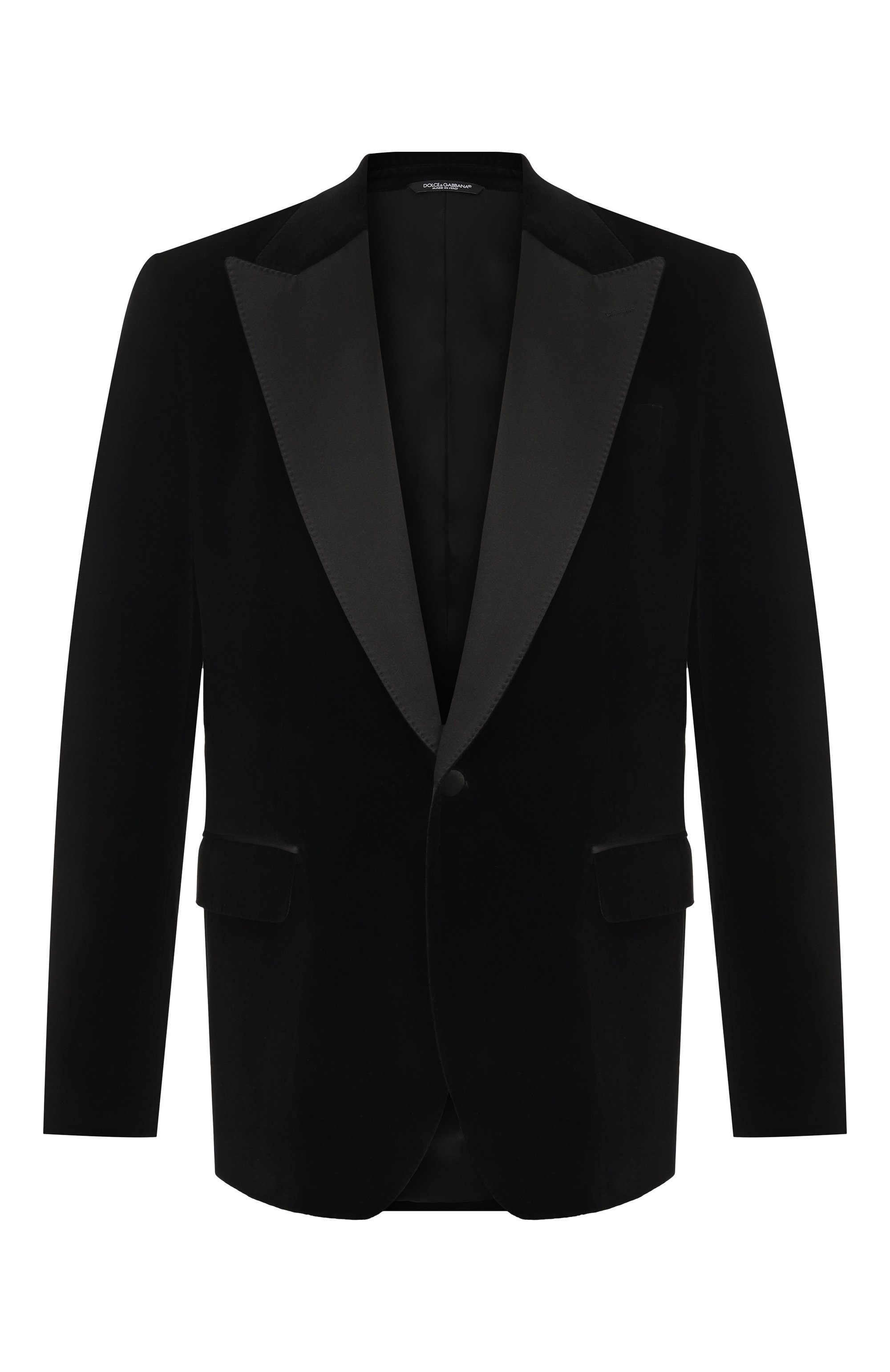 Бархатный смокинг DOLCE & GABBANA, арт. G2TV9T/FUVG7, фото 1