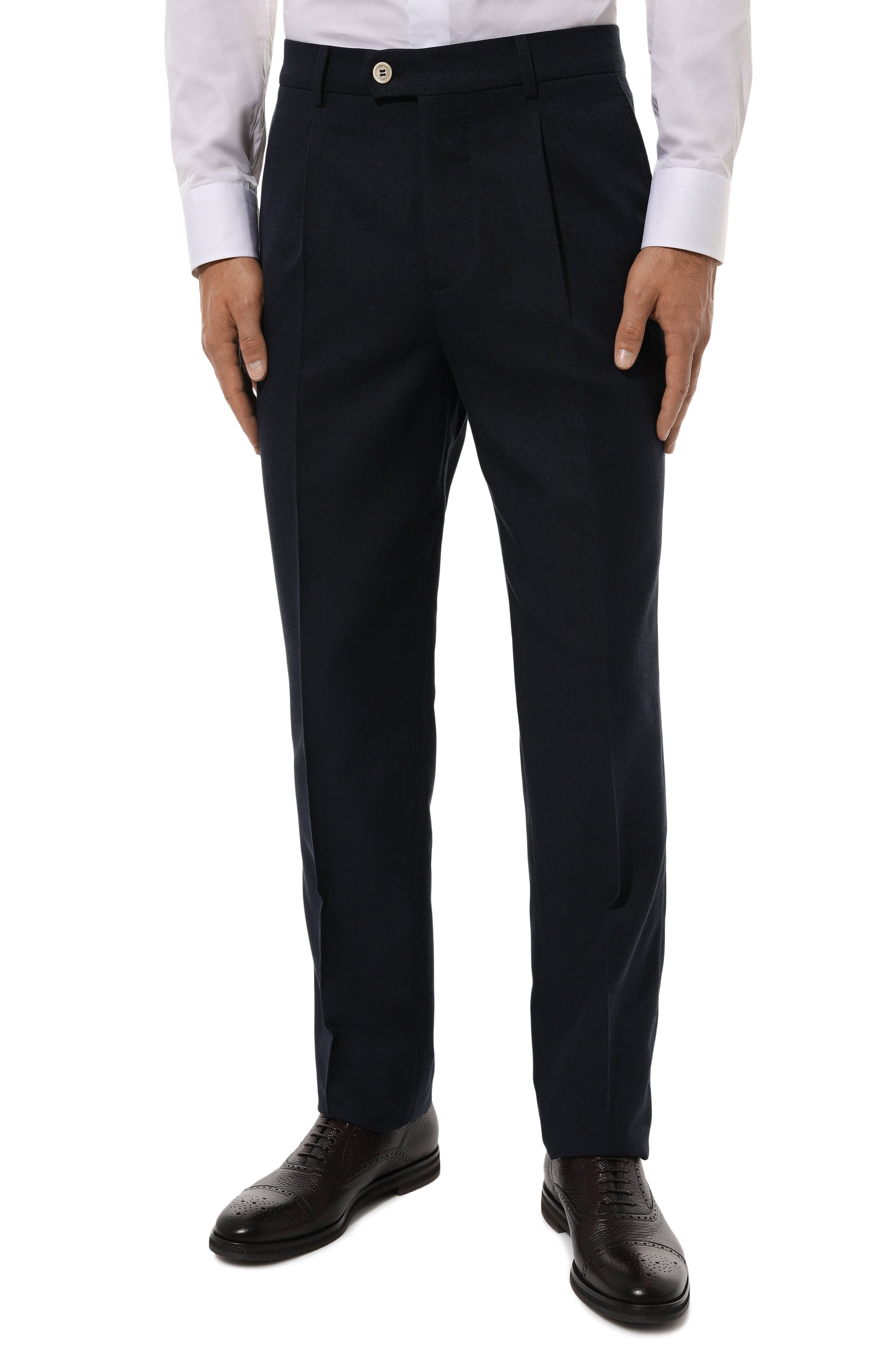 Костюм из хлопка и шерсти BRUNELLO CUCINELLI, арт. MS463LDWH, фото 6