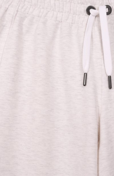 Хлопковые брюки BRUNELLO CUCINELLI кремового цвета по цене 51950 руб., арт. BH827E661A, фото 3 Хлопковые брюки BRUNELLO CUCINELLI, арт. BH827E661A, фото 3