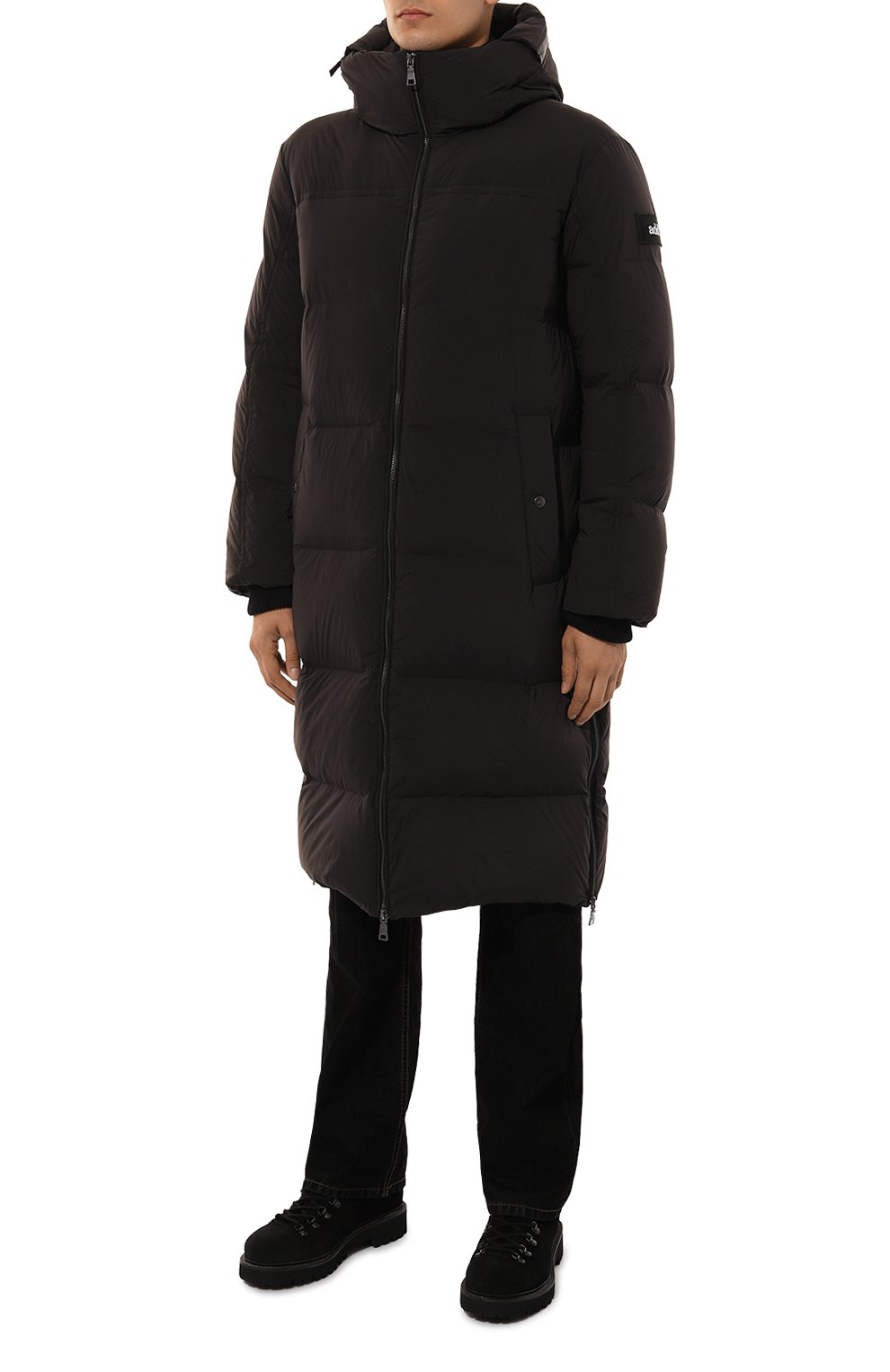 Пуховик ADD темно-серого цвета по цене 85700 руб., арт. 10AMZ26, фото 3 Пуховик ADD, арт. 10AMZ26, фото 3