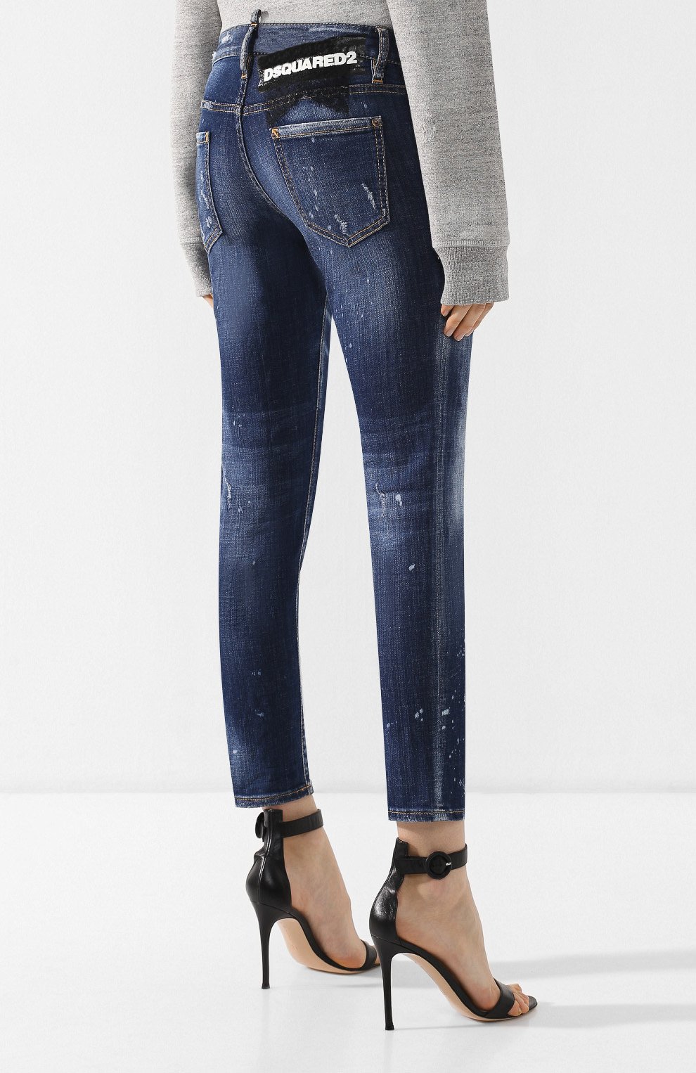 Джинсы с потертостями DSQUARED2, арт. S75LB0109/S30342, фото 4