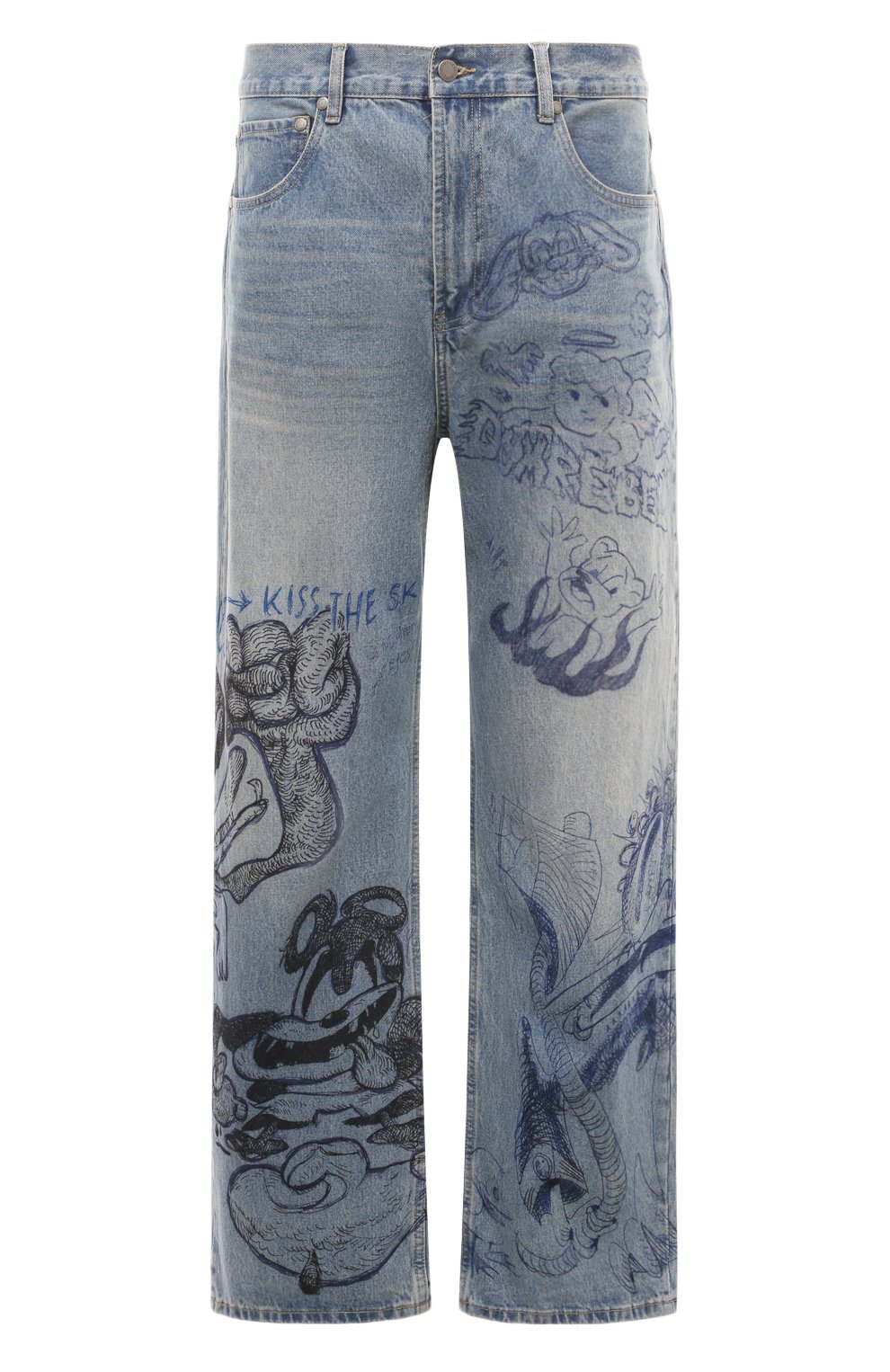 Джинсы DOMREBEL, арт. MCLASSR00M/B00TCUT JEANS, фото 1