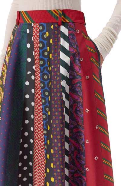 Хлопковая юбка MOSCHINO, арт. A0113/5553, фото 5