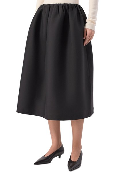 Юбка из шерсти и шелка TOTEME, арт. 261-WRB0389-FB0567, фото 3