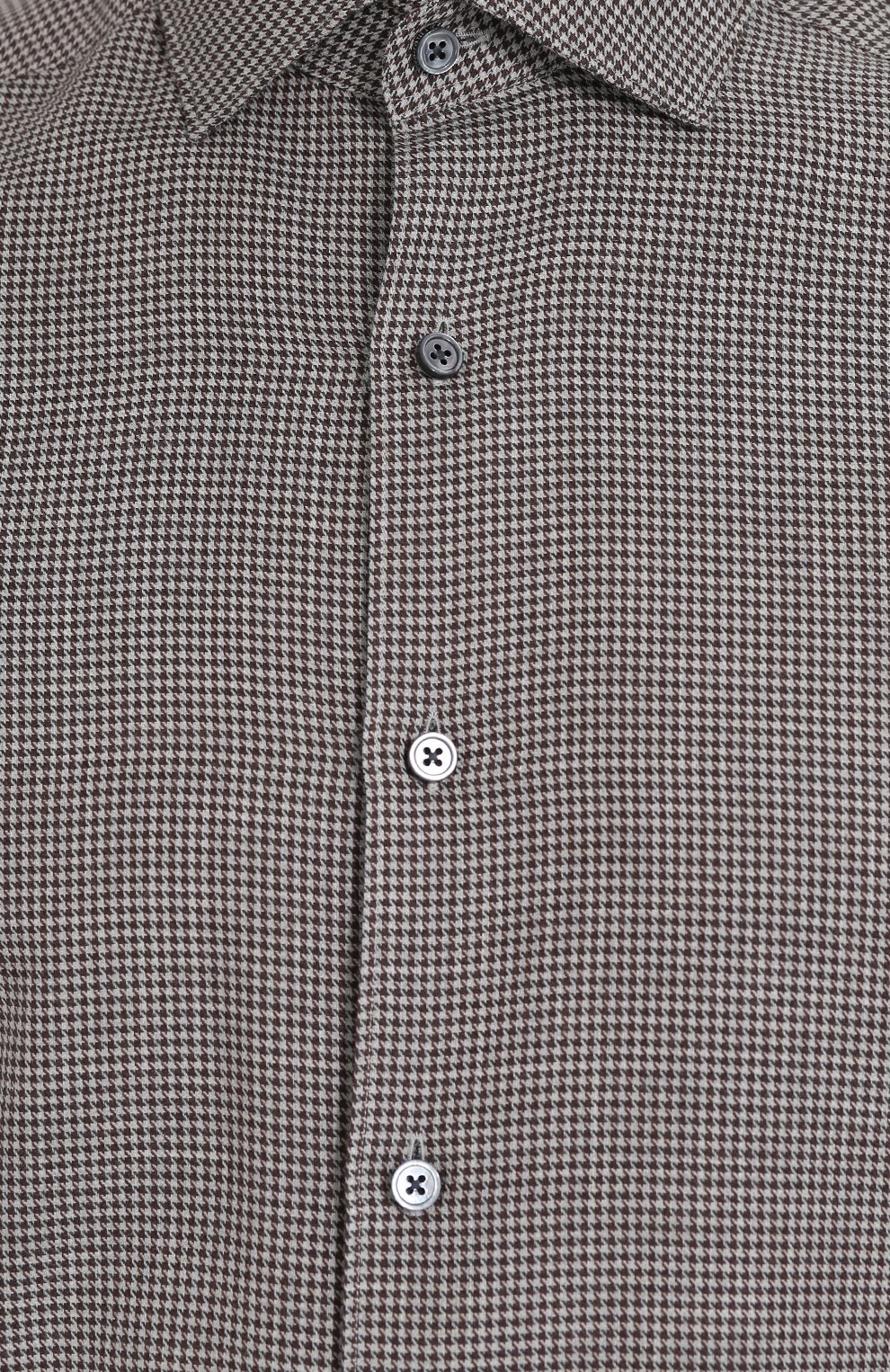 Рубашка из смеси хлопка и кашемира ZEGNA, арт. UNX37/SRF5, фото 5