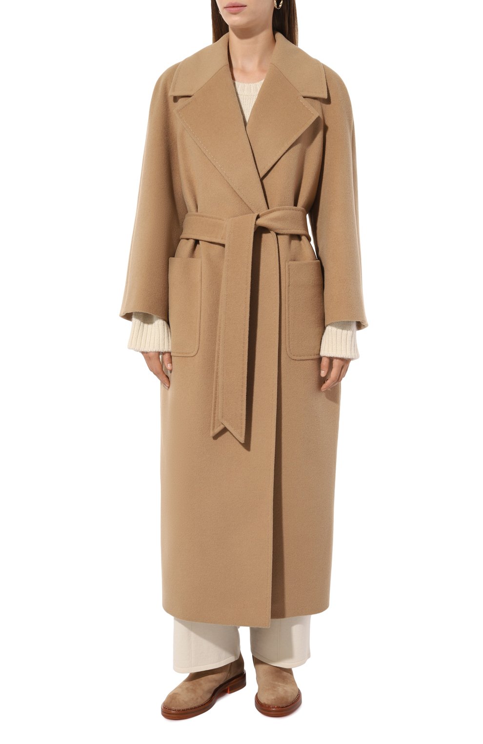 Пальто из шерсти и кашемира FREEAGE, арт. WW25.CT002.2033.102, фото 3