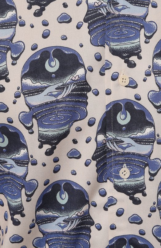 Рубашка из вискозы GmbH Синий, фото 5