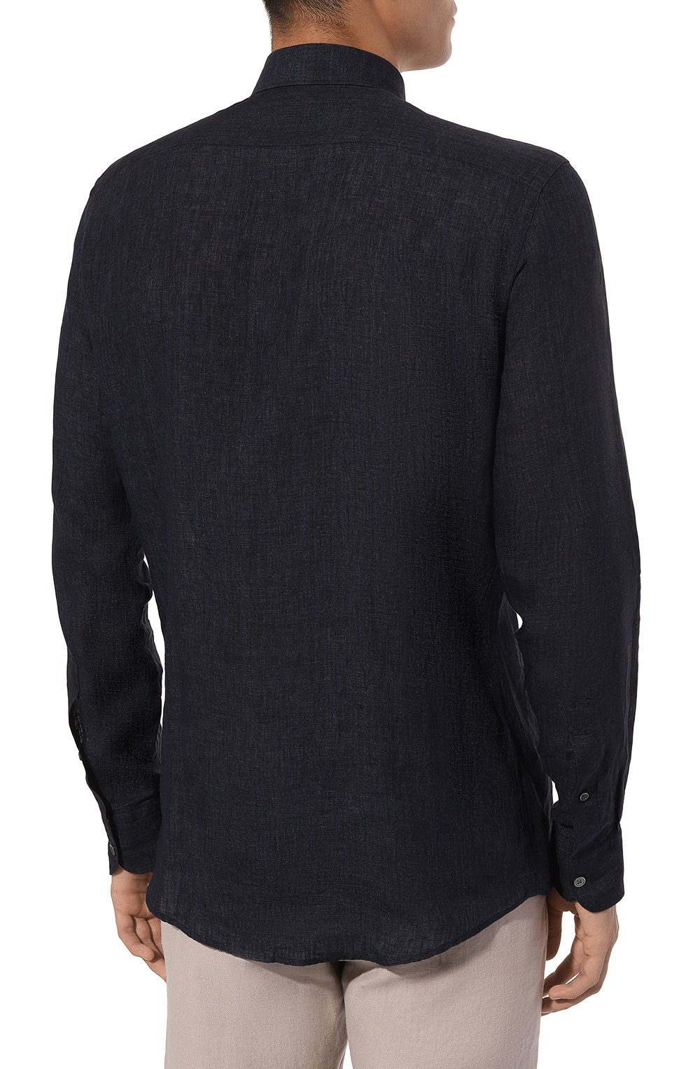 Льняная рубашка ZEGNA, арт. UDX38A7/SRF5, фото 4