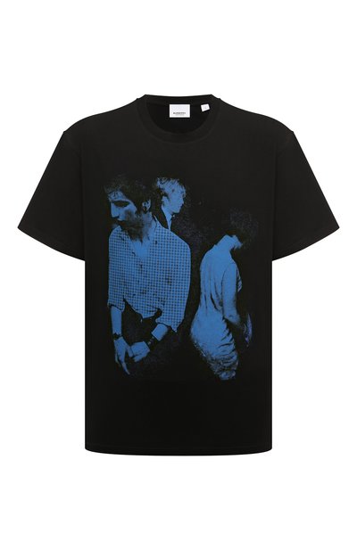 Мужская хлопковая футболка BURBERRY, арт. 8071179