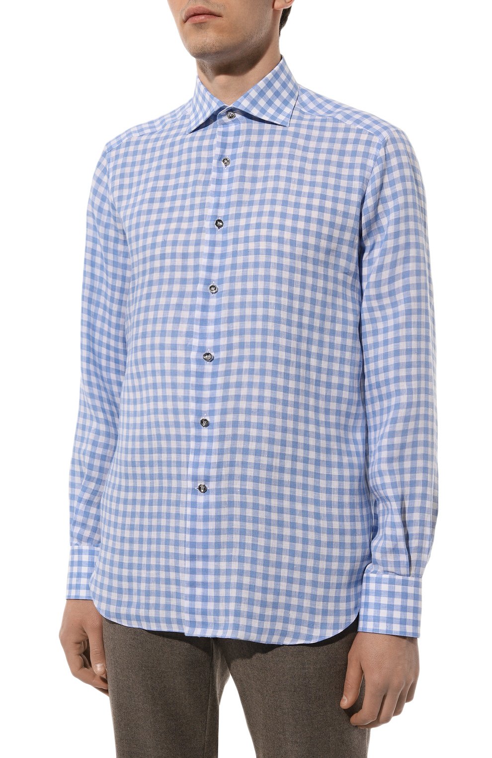 Льняная рубашка STEFANO RICCI, арт. MC002246/L2512, фото 3