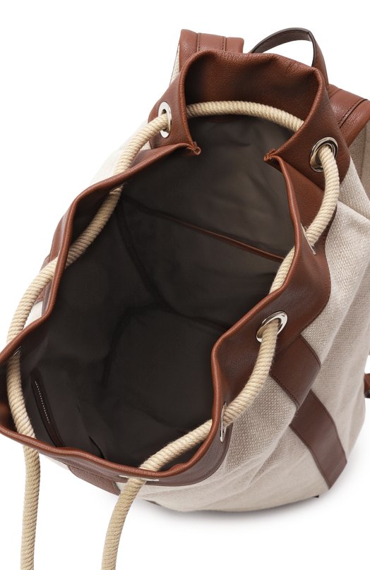 Рюкзак Brunello Cucinelli MBLRU433P Бежевый  MBLRU433P Фото 5