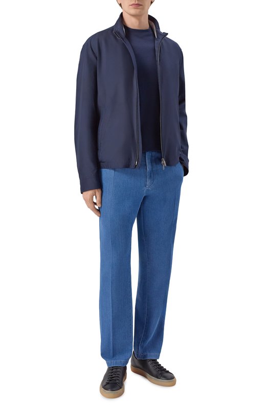 Кожаные кеды Tanino Buttero B11602ALC-UG Чёрный  B11602ALC-UG Фото 2